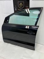 VW Polo 6R portier 4-deurs links voor zwart LO41 bj.2011, Auto-onderdelen, Gebruikt, Voor, Volkswagen, Deur