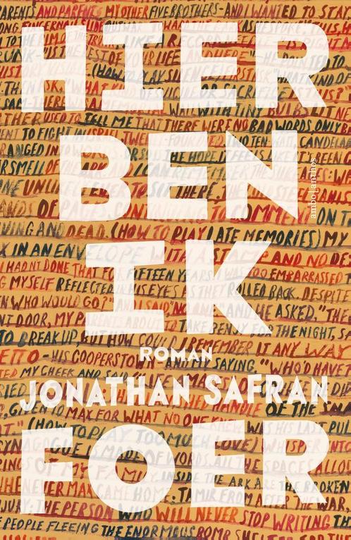 Hier ben ik 9789026340970 Jonathan Safran Foer, Boeken, Romans, Gelezen, Verzenden