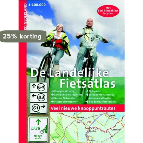 De landelijke fietsatlas Noord 1: 100.000 9789058814555, Boeken, Reisgidsen, Gelezen, Verzenden