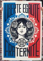 Shepard Fairey (OBEY) - LIBERTE EGALITE FRATERNITE - Jaren