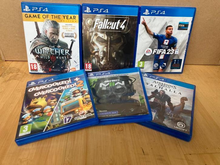 300+ Playstation 4 / PS4 Games - toptitels, krasvrij vanaf, Spelcomputers en Games, Games | Sony PlayStation 4, Zo goed als nieuw