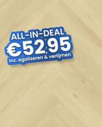 -21% | Actie vloer Plak PVC Visgraat Licht eiken - OP = OP!, Huis en Inrichting, Stoffering | Vloerbedekking, Ophalen, Nieuw