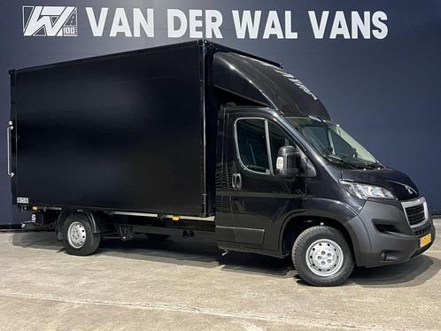 Peugeot Boxer 2.0 BlueHDI 141pk Bakwagen Laadklep Euro6, Auto's, Bestelauto's, Handgeschakeld, Diesel, Zwart, Peugeot, Gebruikt