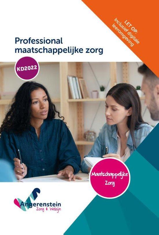 Boek Professional maatschappelijke zorg combipakket 97890372, Boeken, Studieboeken en Cursussen, Zo goed als nieuw, Verzenden