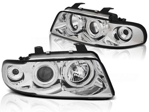 Koplampen Audi A4 B5 95-98 CCFL Angel Eyes Chroom, Auto-onderdelen, Overige Auto-onderdelen, Ophalen of Verzenden