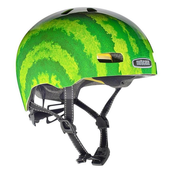 Nutcase Little Nutty Kinderhelm / Fietshelm Watermelon  Glos, Fietsen en Brommers, Fietsaccessoires | Fietshelmen, Nieuw, Verzenden