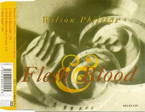 cd single - Wilson Phillips - Flesh &amp; Blood, Cd's en Dvd's, Cd Singles, Zo goed als nieuw, Verzenden