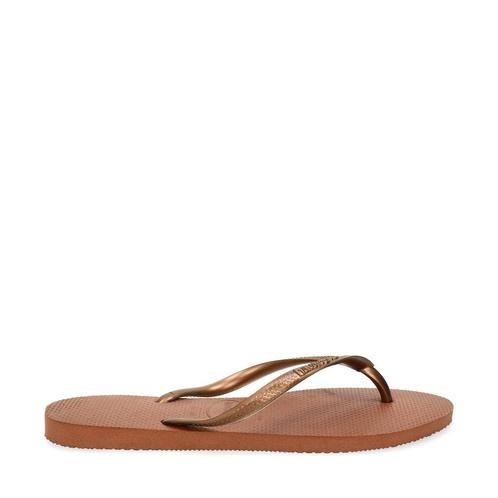 Havaianas Slim slippers, Kleding | Dames, Schoenen, Bruin, Nieuw, Slippers, Verzenden