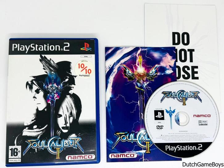 Playstation 2 / PS2 - Soul Calibur II, Spelcomputers en Games, Games | Sony PlayStation 2, Gebruikt, Verzenden