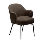 *WOONWINKEL* Dan-Form Bae Swivel Luxe Eetkamerstoel Draaibaa, Verzenden, Nieuw, Bruin