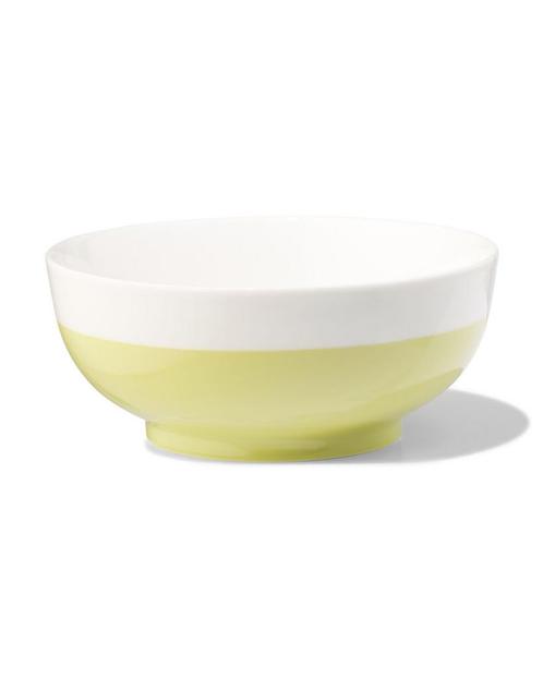 HEMA Schaal Ø15cm Tafelgenoten new bone wit met lichtgroen, Huis en Inrichting, Keuken | Keukenbenodigdheden, Nieuw, Verzenden