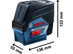 Bosch GCL 2-50 C - Lijnlaser - RM2 + etui + 4 AA batterijen, Verzenden, Nieuw