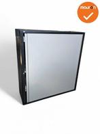 Roldeurkast - B-keuze - Basic - 135x127x45 - Zwart met gr..., Werkplek, Ophalen of Verzenden, Gebruikt, Kast