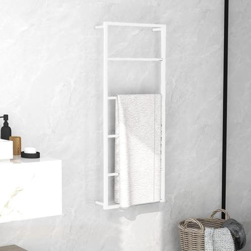 Wit Stalen Handdoekenrek 45cm | Tweedekansje | OP=OP, Huis en Inrichting, Badkamer | Badtextiel en Accessoires, Wit, Nieuw, Handdoekenrek