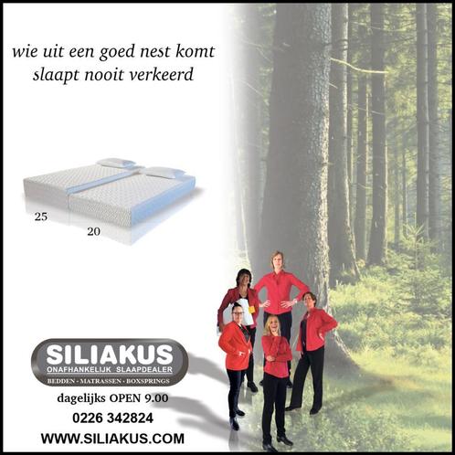 Boxprings, wie uit een goed nest komt slaapt nooit verkeerd., Huis en Inrichting, Slaapkamer | Bedden, 200 cm, Nieuw, 90 cm, Eenpersoons