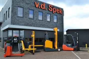 Heftrucks - Reachtrucks Stapelaars Palletheffers Hoogwerkers beschikbaar voor biedingen