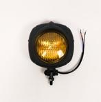Koplamp | Vintage | Zwart | Geel| 60s Style, Motoren, Verzenden, Nieuw