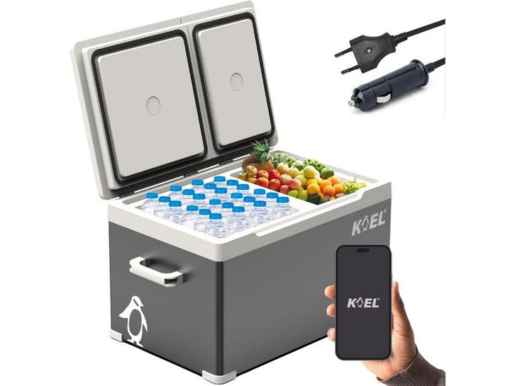 KOEL Crate Dual 23 - Compressor Koelbox 12V en 230V - Koelen, Huis en Inrichting, Woonaccessoires | Overige, Zo goed als nieuw