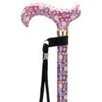 MultiMotion Premium wandelstok - volledige rode bloemen prin, Ophalen of Verzenden, Nieuw