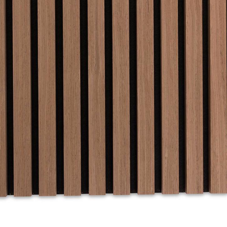 Akupanel Mokka Hout 260x60 cm, Huis en Inrichting, Overige Huis en Inrichting, Nieuw, Ophalen of Verzenden