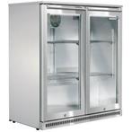 RVS barkoelkast met tweedeurs outdoor | 170 liter Husky, Verzenden, Nieuw in verpakking