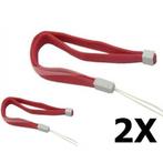 Polsbandje voor Nintendo Wii PSP DS DSL Rood 2x, Verzenden, Nieuw