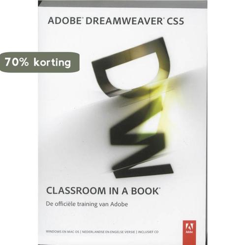 Adobe Dreamweaver CS5 Classroom in a Book / Classroom in a, Boeken, Informatica en Computer, Zo goed als nieuw, Verzenden