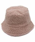 Bucket Hat Teddy Stof Beige, Sieraden, Tassen en Uiterlijk, Verzenden, Nieuw