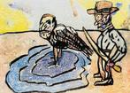 Antonio Segui (1934) - Lile de linsomnie - Sérigraphie, Antiek en Kunst