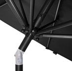 2dekans | VONROC Premium Stokparasol Recanati Ø300cm – Incl., Ophalen of Verzenden, Zo goed als nieuw