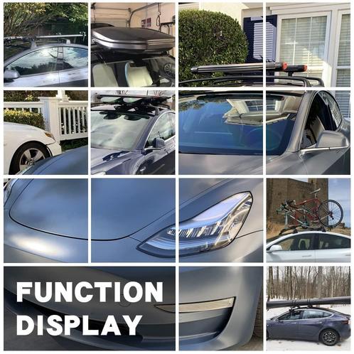 Tesla Model 3 Dakdragerset Model-3 nieuw weinig windgeluid, Auto diversen, Dakkoffers, Nieuw, Ophalen of Verzenden