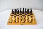 Schaakspel - Vintage Soviet Chess Set - Hout, Antiek en Kunst