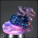 Zeer zeldzame natuurlijke Padparadscha-Saphir in draakvorm –, Verzamelen, Mineralen en Fossielen