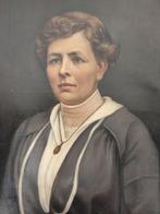 Belgische school (XIX) - Portret van een vrouw