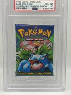 Pokémon - 1 Graded booster pack - PSA 10 - WOTC - Base set -, Nieuw