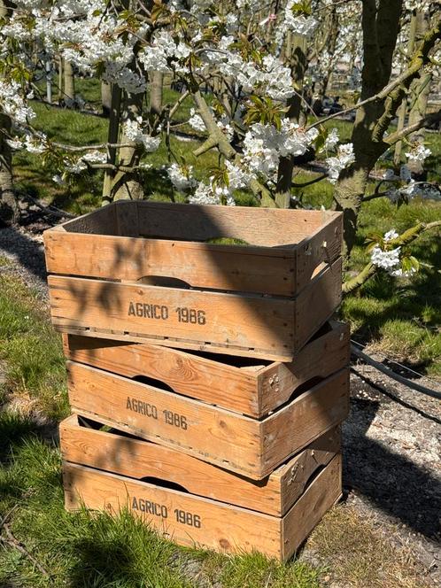 Oude Aardappelkistjes Koolkisten Groentekisten div soorten, Huis en Inrichting, Woonaccessoires | Kisten, 50 tot 100 cm, Gebruikt