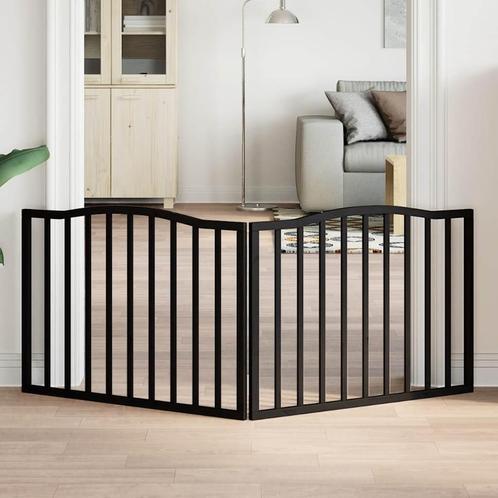 vidaXL Hondenhek inklapbaar 2 panelen 160 cm populierenhout, Dieren en Toebehoren, Honden-accessoires, Nieuw, Verzenden