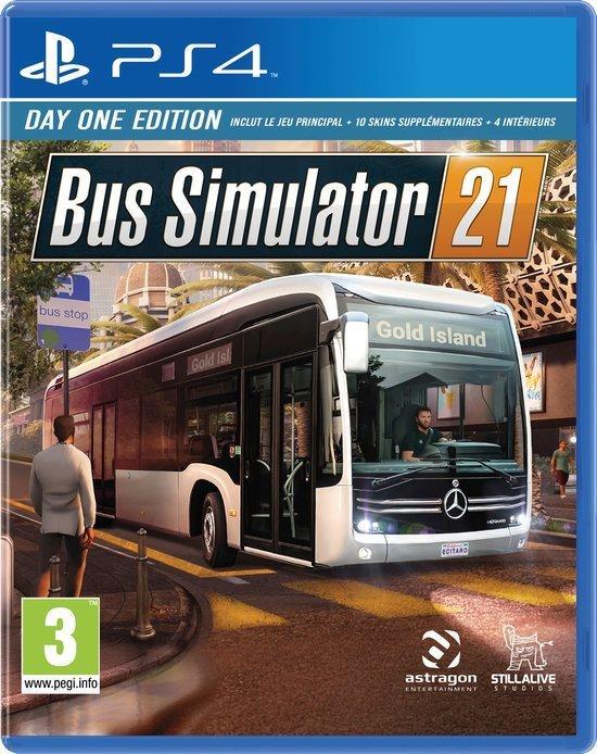 Playstation 4 Bus Simulator 21, Spelcomputers en Games, Games | Sony PlayStation 4, Zo goed als nieuw, Verzenden