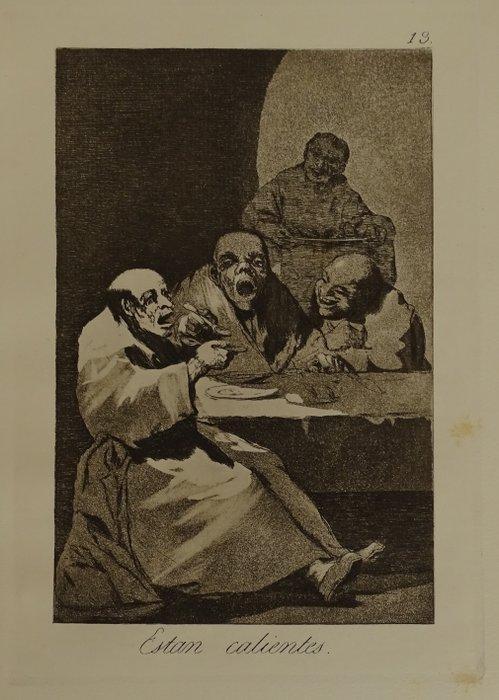 Francisco de Goya (1746-1828), (after) - Estan Calientes -, Antiek en Kunst, Antiek | Overige Antiek