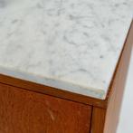 Badkamermeubel | Incl. Blad | Vintage | Teak |  3503, Huis en Inrichting, Badkamer | Badkamermeubels, Zo goed als nieuw, Minder dan 100 cm