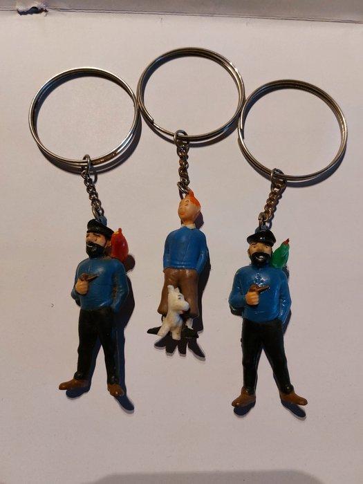 Tintin - Beeldje - Kuifje en Kapitein Haddock sleutelhangers, Boeken, Strips | Comics