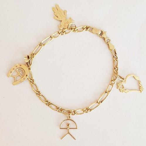 Armband - 18 karaat Geel goud, Sieraden, Tassen en Uiterlijk, Armbanden