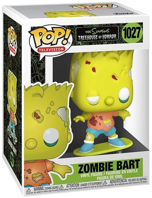 Funko Pop! - The Simpsons Zombie Bart #1027 | Funko - Hobby, Verzamelen, Poppetjes en Figuurtjes, Nieuw, Verzenden