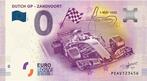 Nederland. 0 Euro Banknote 2020 Dutch GP Zandvoort Limited