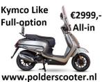 Kymco Like 50I mat grijs full option Polderscooter €2999,-
