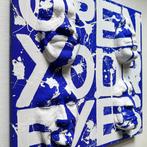 Gregos (1972) - Open your eyes, Antiek en Kunst, Kunst | Schilderijen | Modern