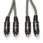 Tulp kabel | Nedis | 1.5 meter (Stereo, 100% koper), Verzenden, Nieuw