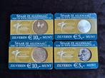 Nederland. Coin Card 2002/2004 (4 coincards), Postzegels en Munten