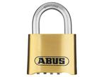 ABUS cijferhangslot met messing slotkast 25 mm, Ophalen of Verzenden, Nieuw, Zeilboot of Motorboot