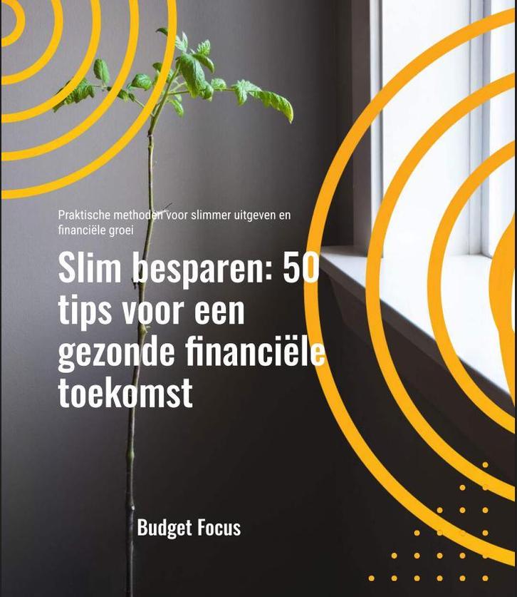 Slim besparen: 50 tips voor een gezonde financiële toekomst, Boeken, Advies, Hulp en Training, Nieuw